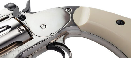Asg Αεροβόλο Πιστόλι CO2 Schofield Nickel Μεταλλικό 4.5mm