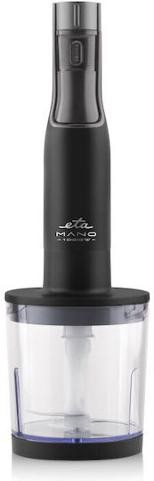 ETA Blender De Mână Cu Tijă Din Inox 1000W Negru