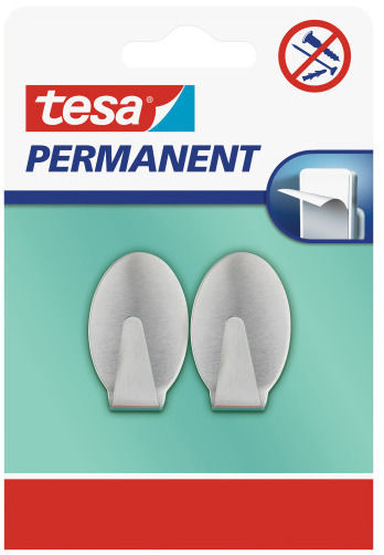 Permanent Oval Metal Hook Size L 2p 66611