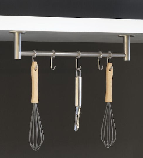 Emuca Kitchen Tool Holder Wall Stainless Steel