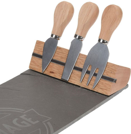 ArteLibre Stone Cheese Serving Platter 30x15x5cm 4pcs