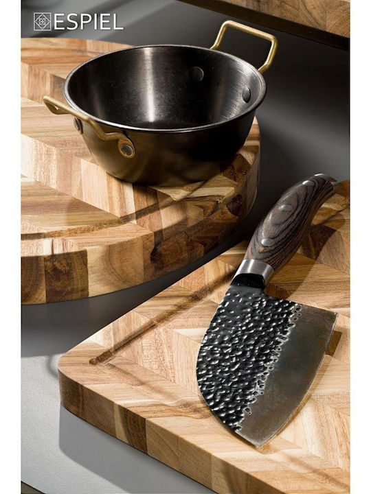 Espiel Zig Zag Wooden Serving Platter 44x30x3.5cm