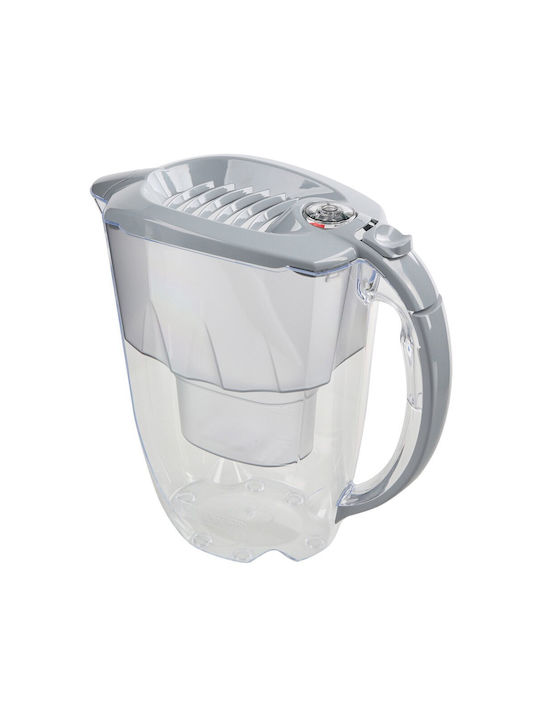 Aquaphor Κανάτα Amethyst Grey Πλαστική Με Καπάκι 2800ml