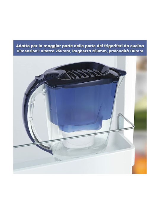 Aqua Optima Oria Plastic Jug Μπλε with 1 Replacement Filter 2800ml