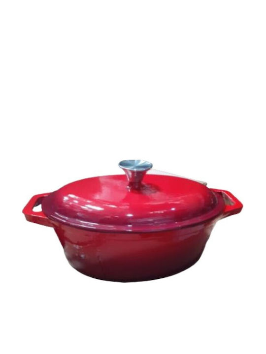 ArtGaz Dutch Oven Oval Cast Iron 29x22cm 1pcs