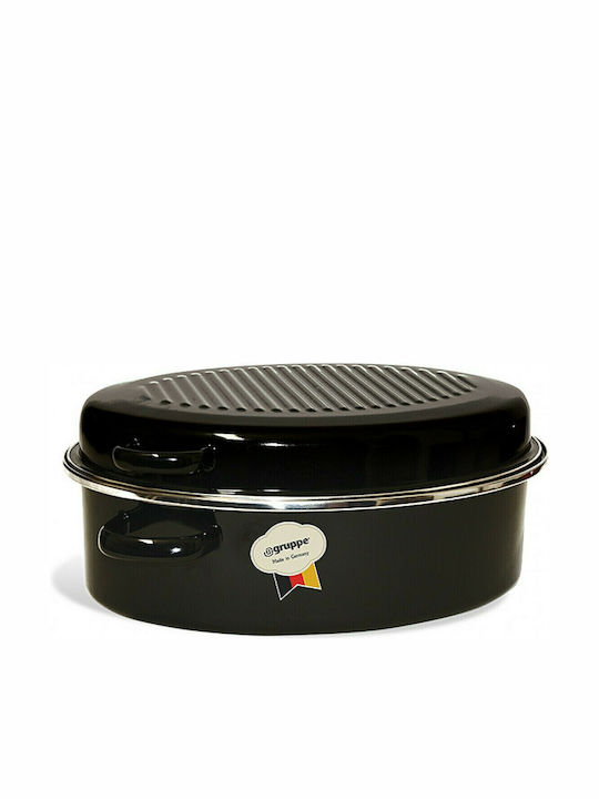 Gruppe Antic Oval Dutch Oven Made of Aluminum 42x31cm 10lt