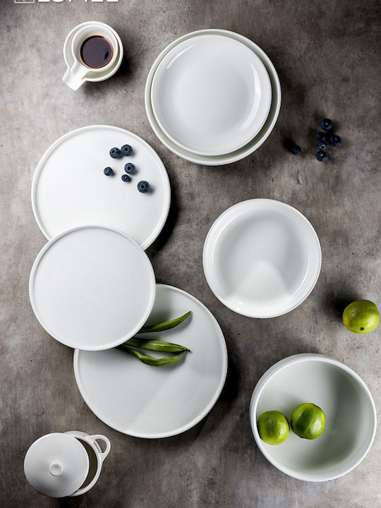 Espiel Siders Dutch Oven Round Made of Porcelain 16x10cm 1pcs