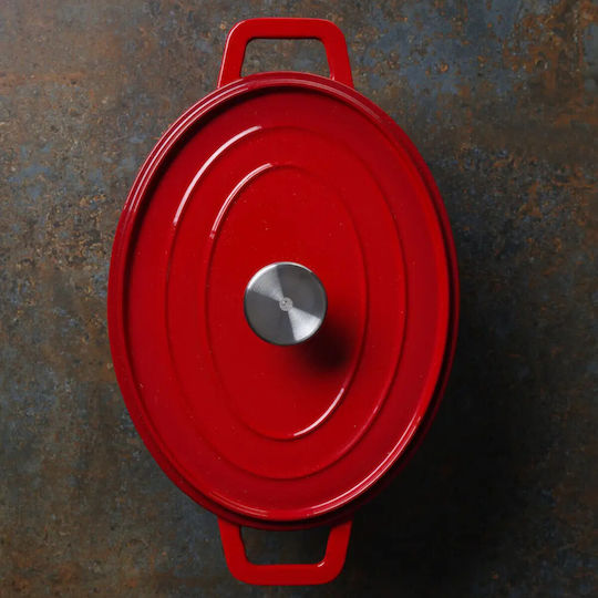 Hendi Dutch Oven Round Cast Iron 4.4lt 1pcs