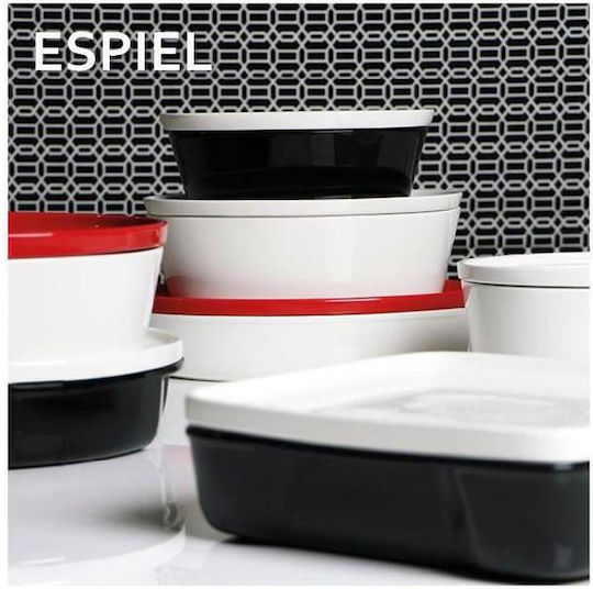 Espiel Γάστρα Οβάλ από Πορσελάνη 30x30cm