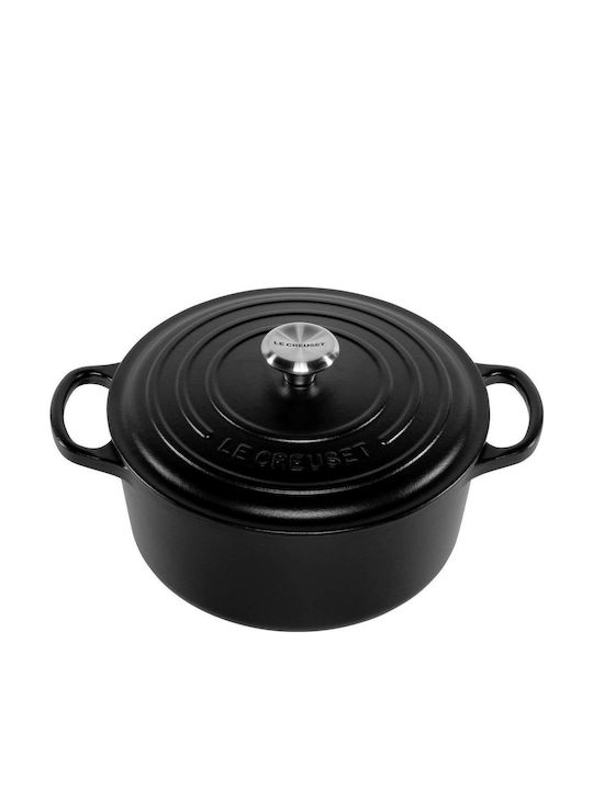 Le Creuset Signature Γάστρα Στρογγυλή Μαντεμένια 22cm 3.3lt