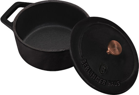 Berlinger Haus Oval Cast Iron Dutch Oven 26x26cm 2.57lt