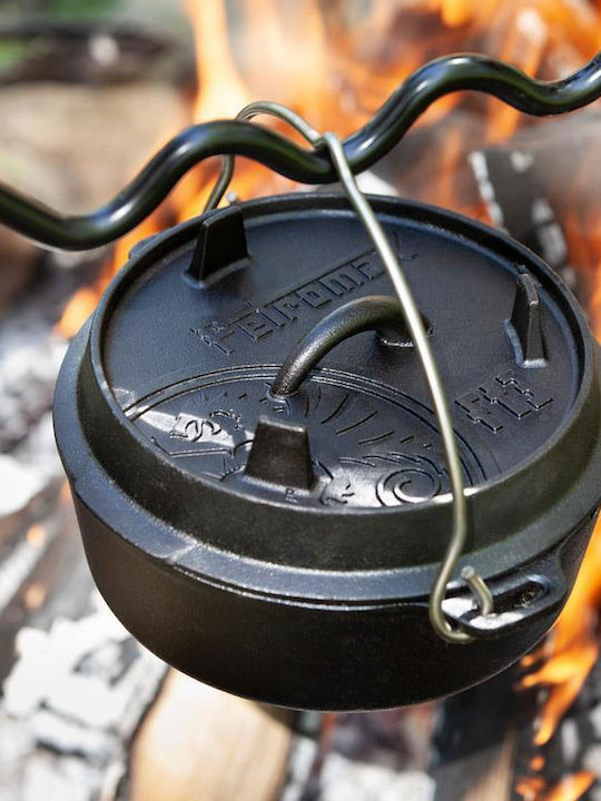 Petromax Dutch Oven Round Cast Iron 25.5x22cm 1pcs