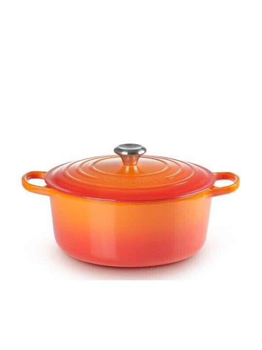 Le Creuset Signature Dutch Oven Round Made of Aluminum 22cm 1pcs