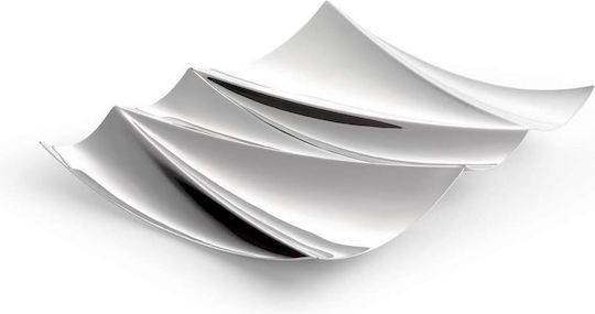 Philippi Elbharmonie Inox Ορντεβιέρα Μονής Θέσης Ασημί Π14xΜ23xΥ3cm 2τμχ