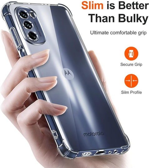 Back Cover Silicon Transparent (Moto G31)