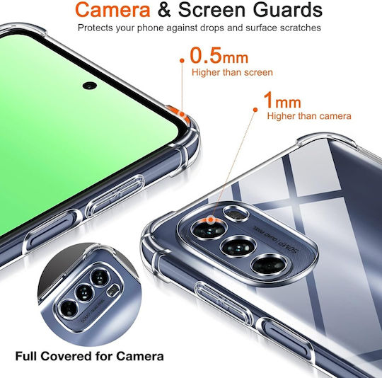 Back Cover Silicon Transparent (Moto G31)