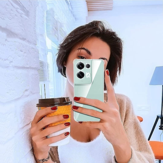 Back Cover Silicone Transparent (Oppo Reno8 Pro)