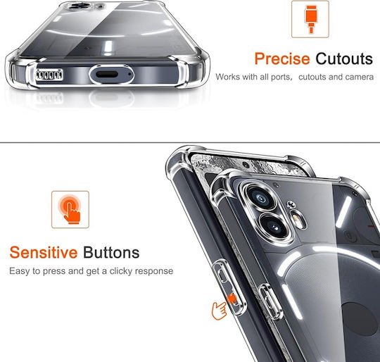 Back Cover Silicon Transparent (Nothing Phone 2)