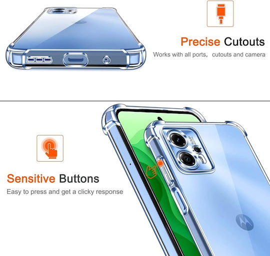 Back Cover Silicon Transparent (Motorola Moto G05, Motorola Moto E15)