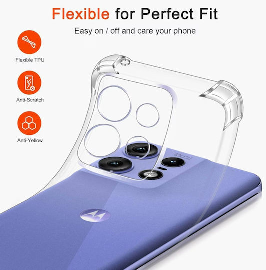 Back Cover Silicon Transparent (Motorola Moto G15, Motorola Moto G15 Power)