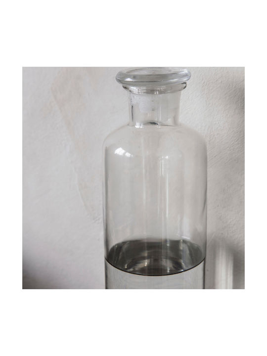 House Doctor Flasche Wasser Glas mit Schraubverschluss Transparent
