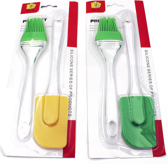 Kochgeschirr-Set Spachtel Pinsel Küchen- und Backsilicon 2 Stück 6kzn53