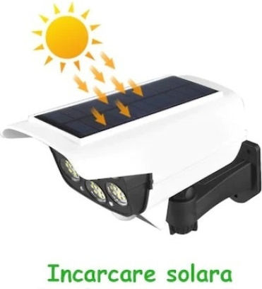 Foxmag24 False Surveillance Camera Motion Sensor Solar Charging