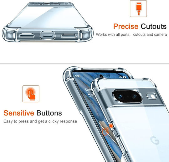 Back Cover Silicon Transparent (Google Pixel 7)
