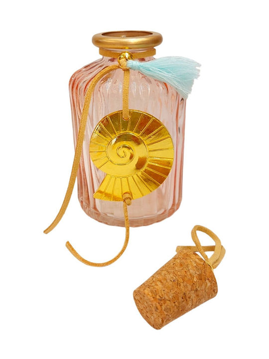 Handgefertigte Glasflasche Lila Gold Muschel 7x10cm Kleine 190ml Dekorative Boxen Handgefertigte Glasflasche Lila Gold Muschel 7x10cm Kleine 190ml Dekorative Boxen