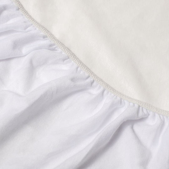 Αδιάβροχο Επίστρωμα Αιγαίον 160x200+40 White Αδιάβροχο Επίστρωμα Αιγαίον 160x200+40 White