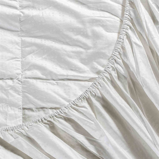 Προστατευτικο Επίστρωμα Hauz Royal 120gr 120x200+40 White