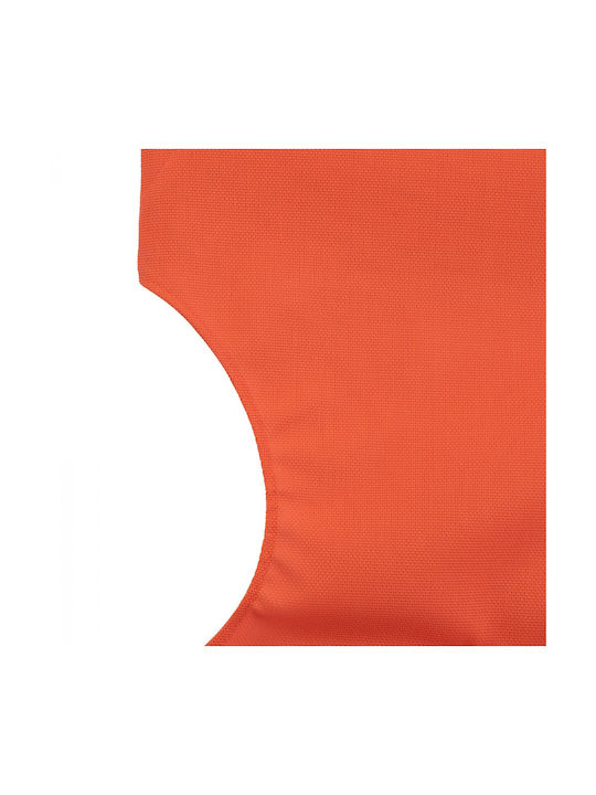 Perforated Replacement Orange Fabric 2x1 610grm Fc001 Professional Director Chair 48x53x79cm