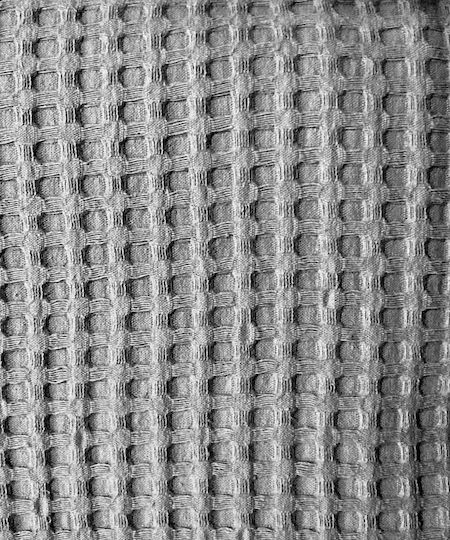 Decotelia Blanket Pique Waffle Single 175x240 Gray Decotelia Blanket Pique Waffle Single 175x240 Gray