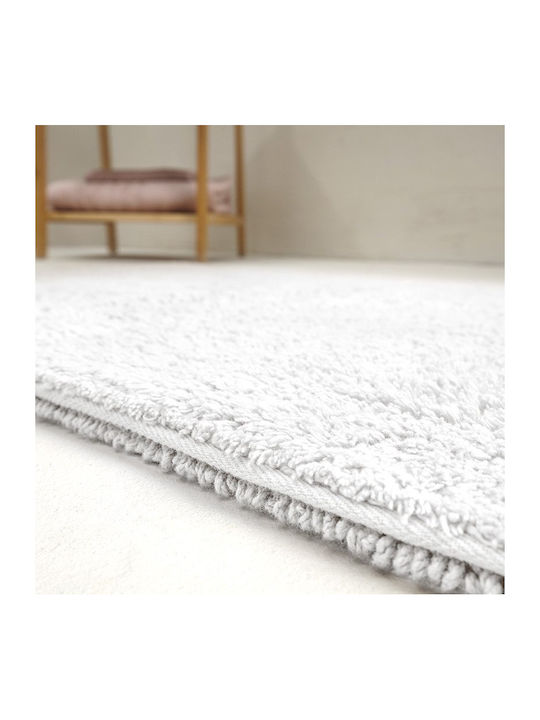 Bath Mat Fieldcrest Ultra Soft 2.200gsm 69x122 White
