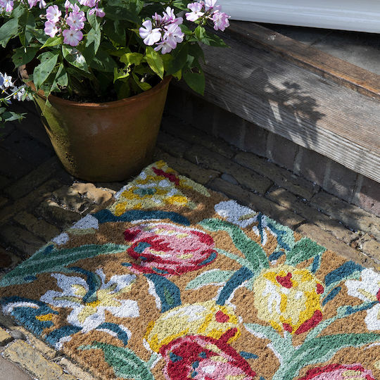 Wohnzimmer Teppich Tulips 582218 China Blau Laura Ashley 70 x 40 cm