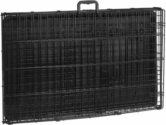 MrZoo Crate Dog Wire Crate with 2 Doors Large 92x57x63cm