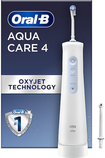 Oral-B Aquacare4 Ηλεκτρική Οδοντόβουρτσα Λευκή
