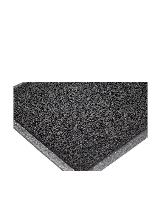 Πατάκι Εξώπορτας 40x60 Luxor Black 12mm