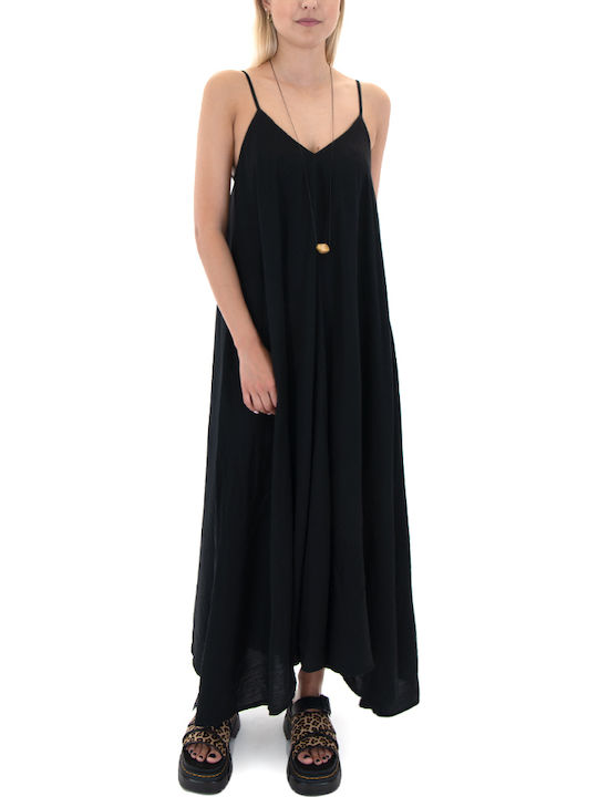Summer Midi Dress Black