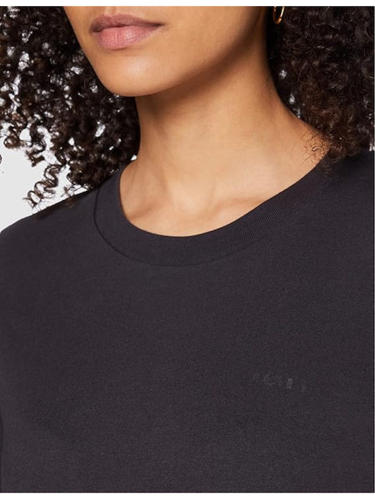Elle Καλοκαιρινό Mini T-shirt Φόρεμα Γκρι