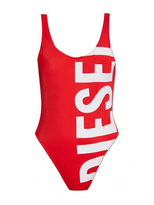 One-Piece Swimsuit Red