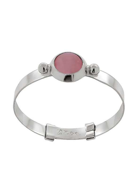 Elor Παιδικό Δαχτυλίδι από Λευκόχρυσο 14K ΔΑ2106 Elor Παιδικό Δαχτυλίδι από Λευκόχρυσο 14K ΔΑ2106