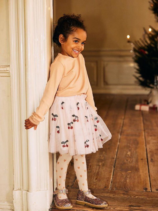 Kids' Tulle Skirt Burgundy