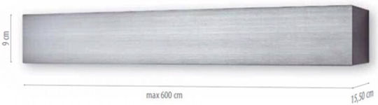 Metallic Pelmet Me32 Argento
