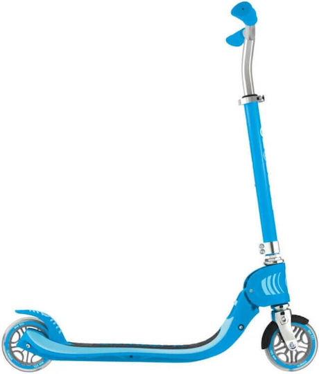 Globber Kids Scooter Foldable Flow 125 2-Wheel for 5+ Years Sky Blue
