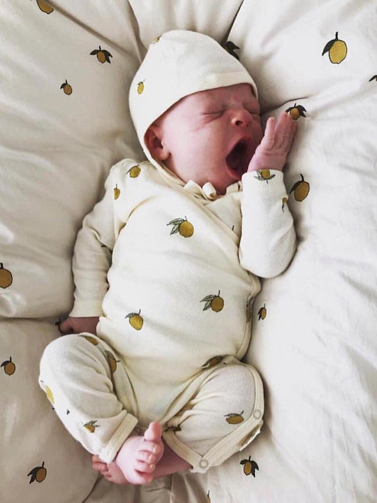 Konges Slojd Babystrampler Langärmliges Lemon.