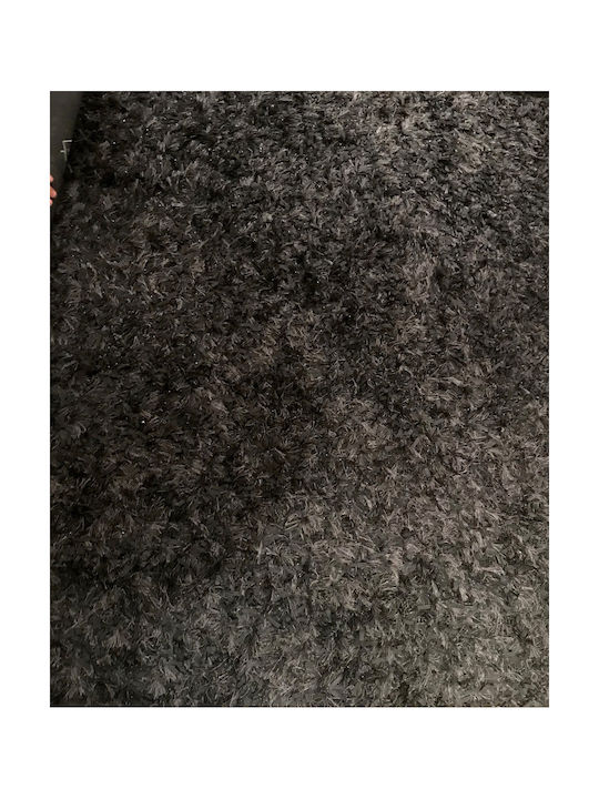 Covor Boa Posh Negru-Gri 170x230 Casa Vogue