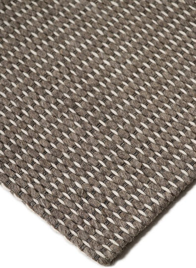Χαλί Lines 001 Καφέ-μπεζ 100% Μαλλί 300x200 Casa Vogue