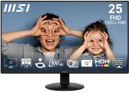 MSI PRO MP242L IPS HDR Monitor 24.5" FHD 1920x1080 with Response Time 4ms GTG