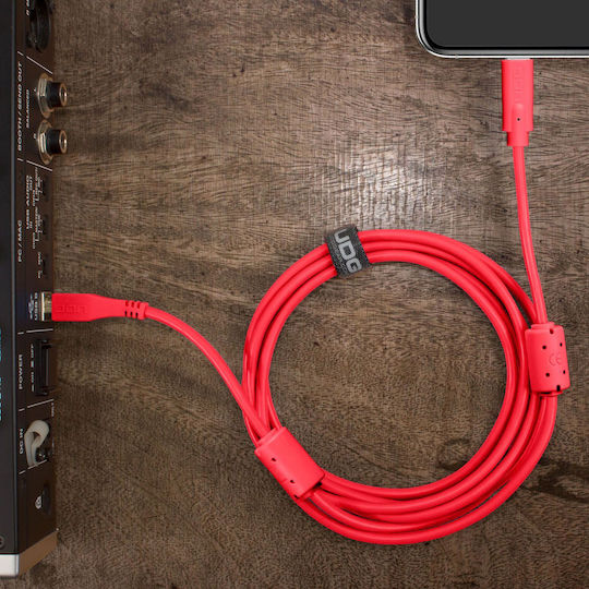 UDG USB 2.0 Cable USB-C male - USB-B Κόκκινο 1.5m U96001RD